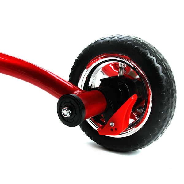 Велосипед 3-х колесный с ручкой и регулируемой спинкой, красный  
